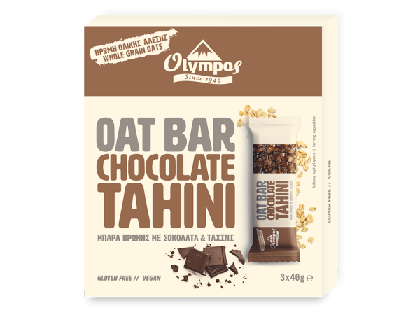 Chocolate & Tahini Oat Bar