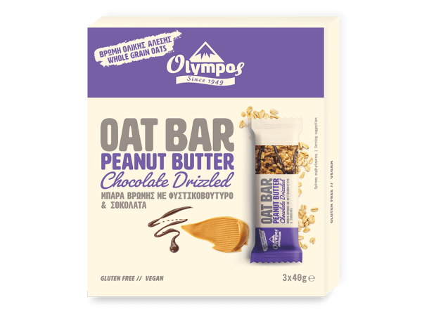 Peanut Butter & Chocolate Oat Bar